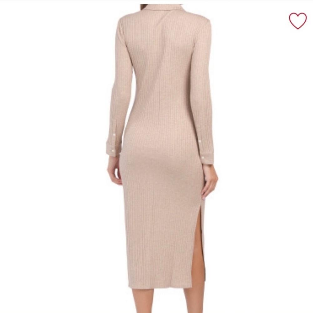 Theory ribbed long dress - Picture 2 of 11